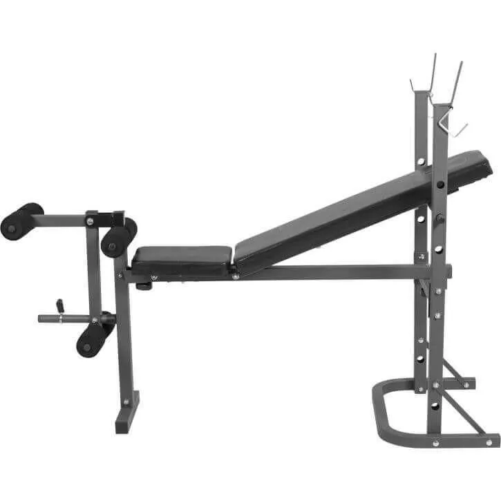 Gyronetics E-Series Multi Incline Weight Bench with Leg Curl