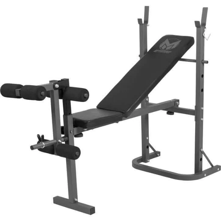 Gyronetics E-Series Multi Incline Weight Bench with Leg Curl