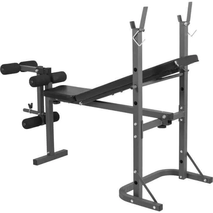 Gyronetics E-Series Multi Incline Weight Bench with Leg Curl