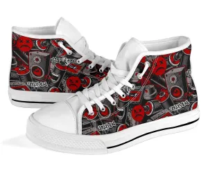 High Top Sneakers - Graffiti Fashion #21 | Custom Shoes, Street Fashion, Urban Street Art, Custom High Tops, Unique Shoes