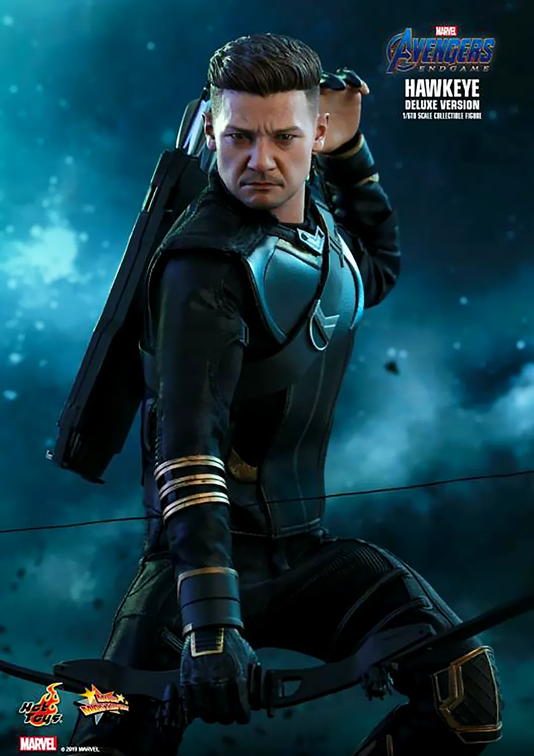 HOT TOYS MARVEL  AVENGERS ENDGAME HAWKEYE DELUXE VERSION COLLECTIBLE FIGURE 1/6TH SCALE - MMS532