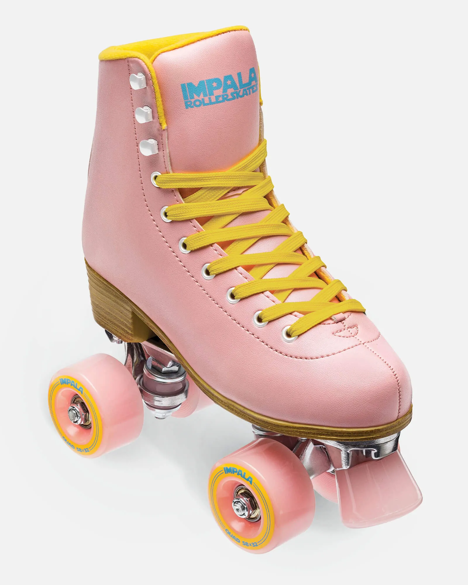 Impala Roller Skates - Pink/Yellow