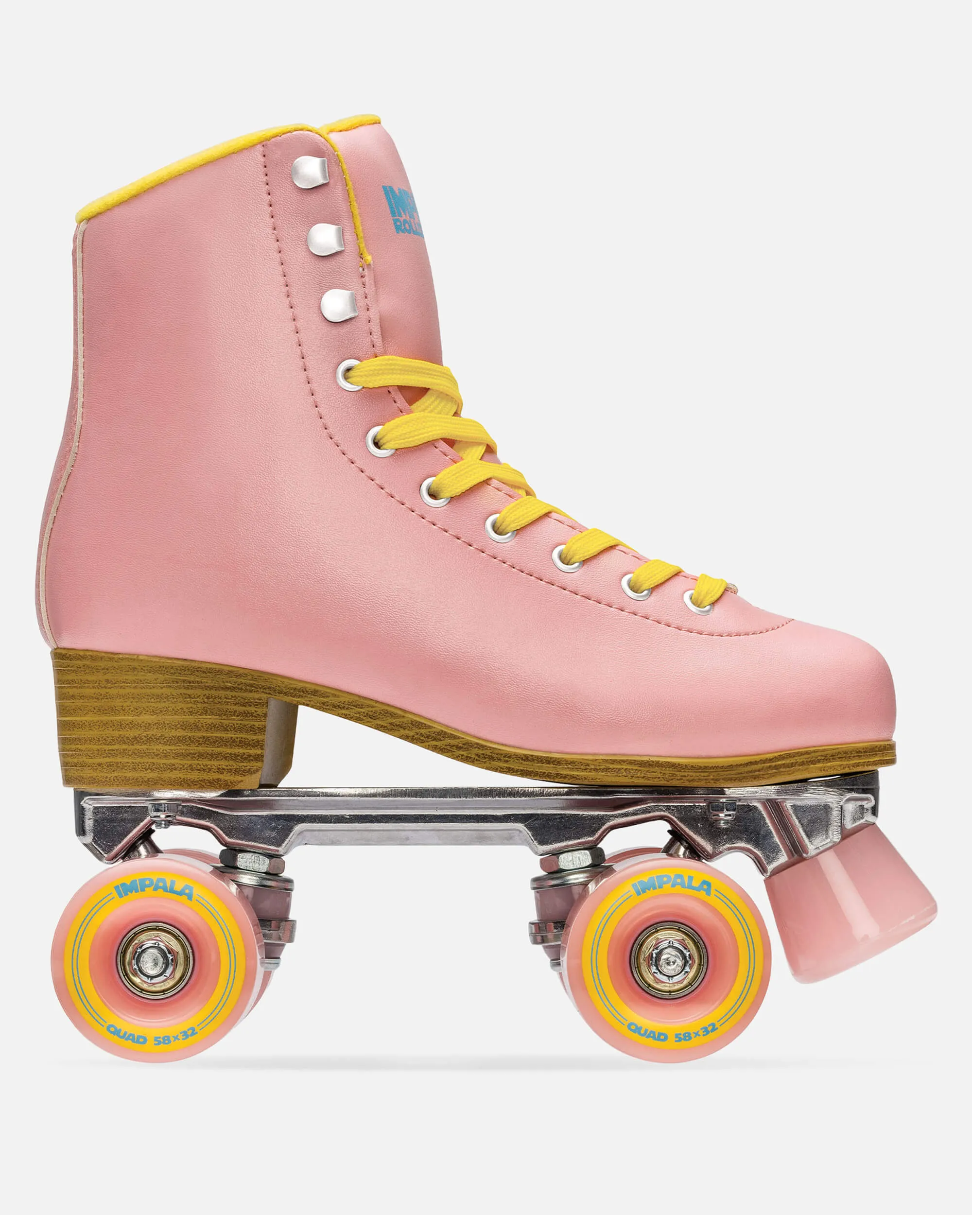 Impala Roller Skates - Pink/Yellow