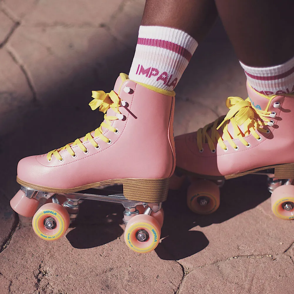 Impala Roller Skates - Pink/Yellow