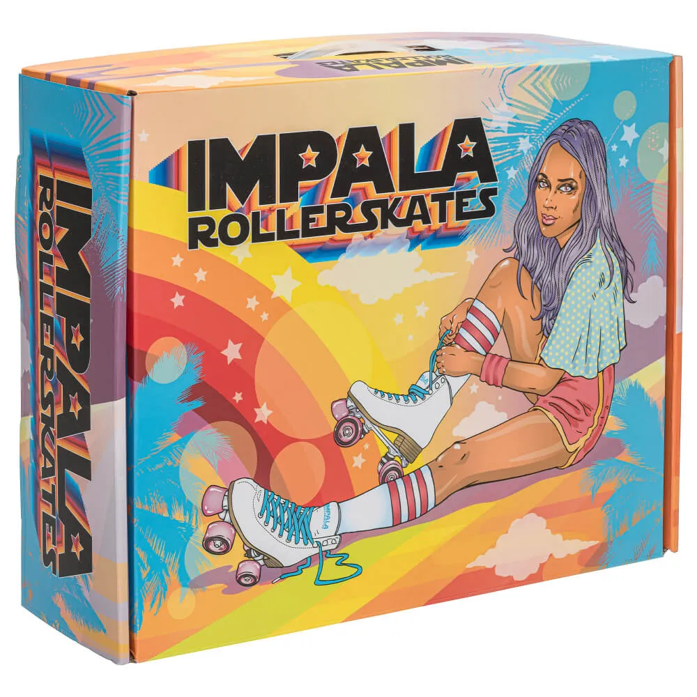 Impala Roller Skates - Pink/Yellow