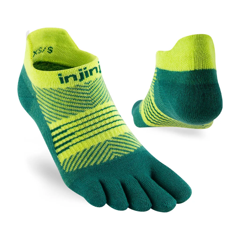 Injinji RUN Womens Lightweight No-Show Running Socks