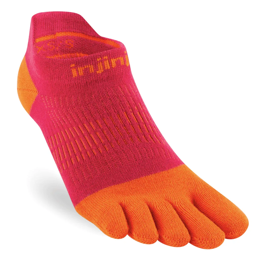 Injinji RUN Womens Lightweight No-Show Running Socks