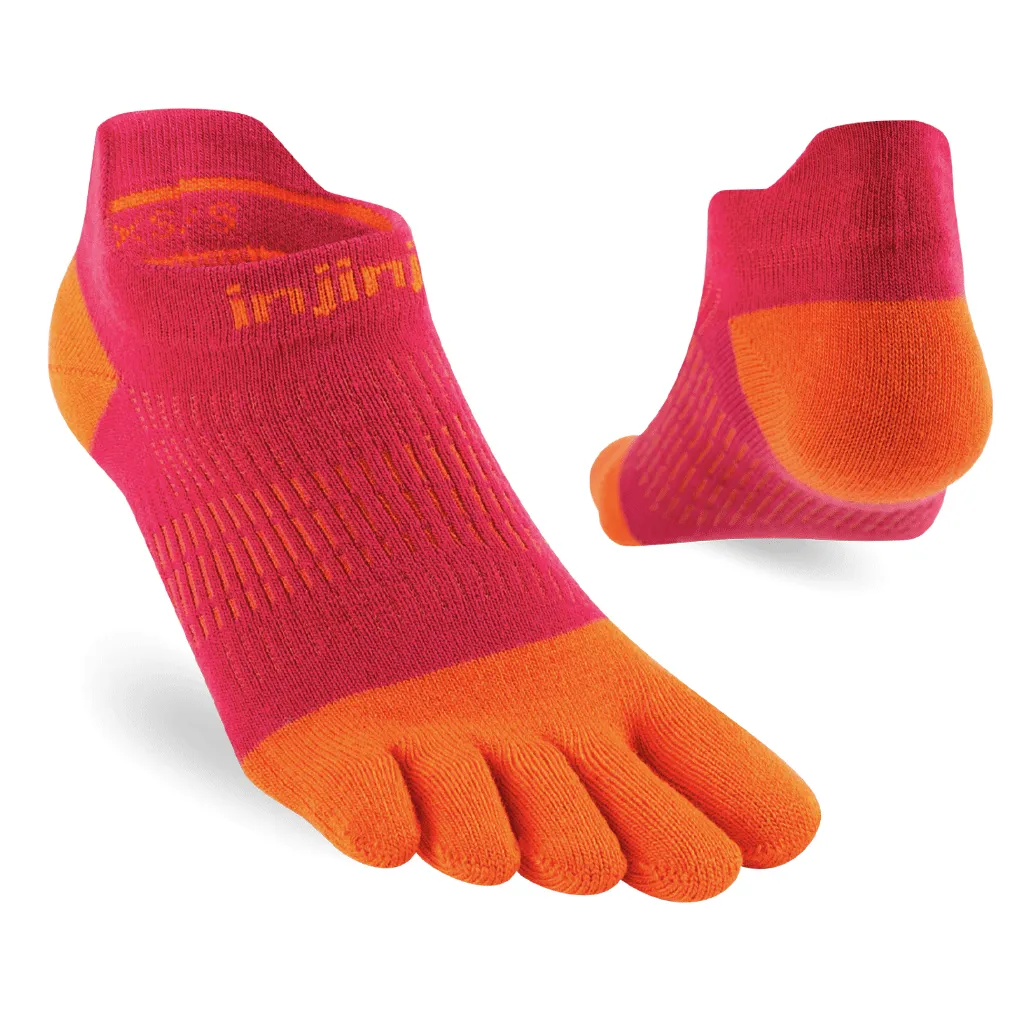 Injinji RUN Womens Lightweight No-Show Running Socks