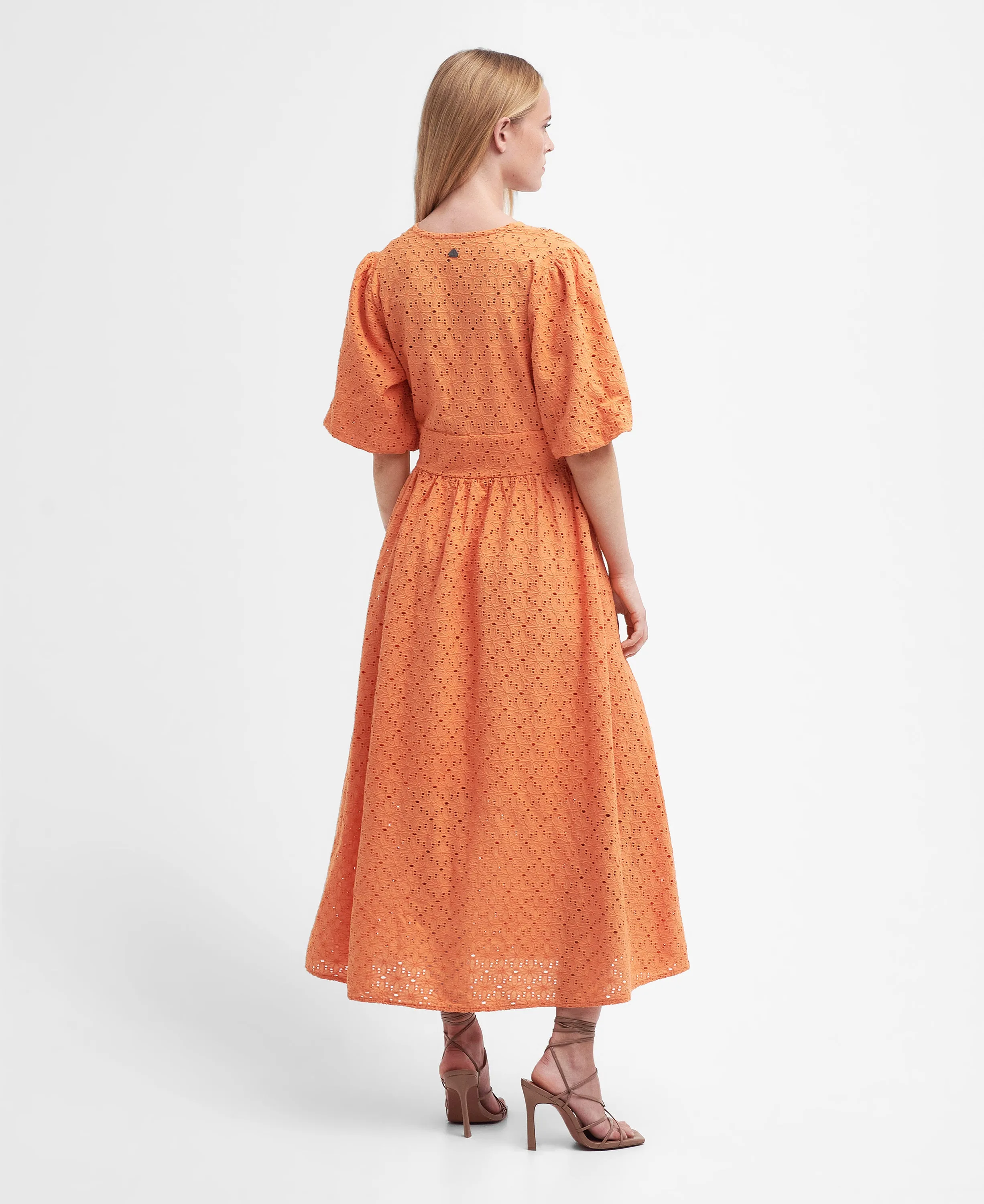 Kelley Broiderie Anglaise Midi Dress