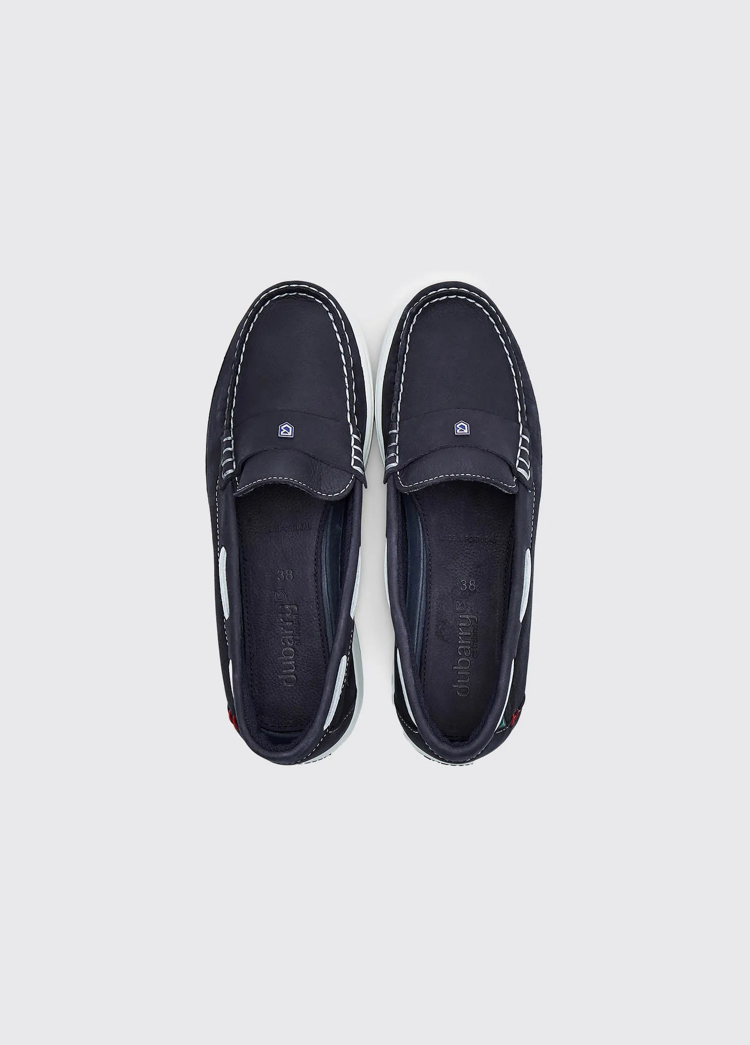 Kos Deck Shoe - Navy