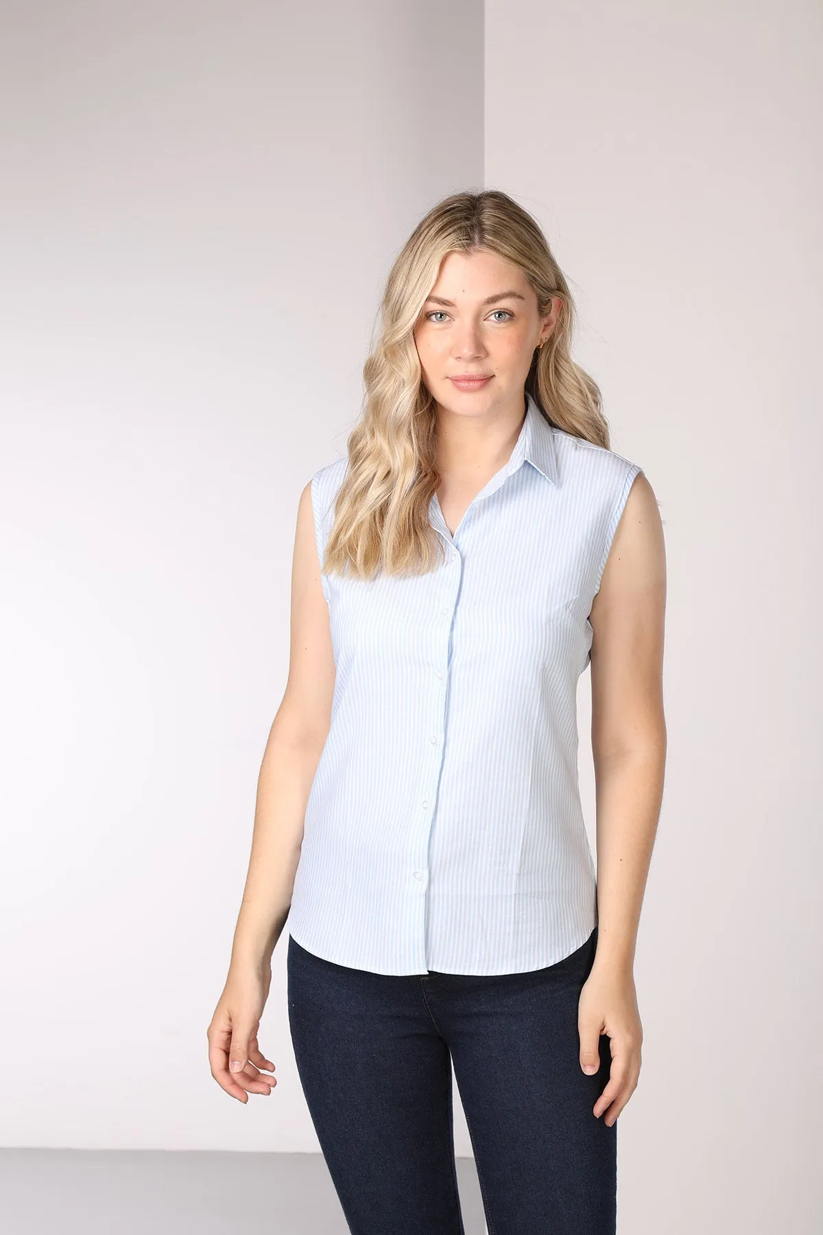 Ladies Hannah Sleeveless Country Shirt - Matilda