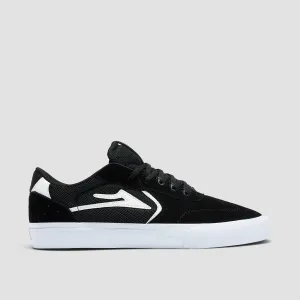 Lakai Atlantic Vulc Shoes - Black/White Suede