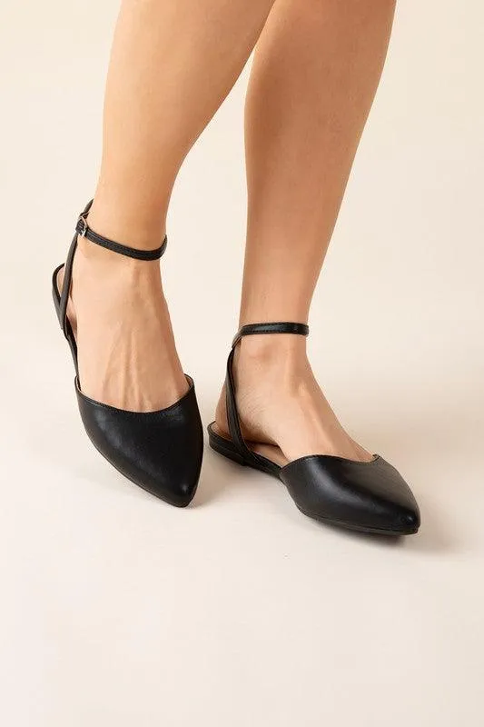 Linden Ankle Strap Flats