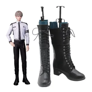 Love and Deep Space Xavier Evol Police Shoes Cosplay Boots