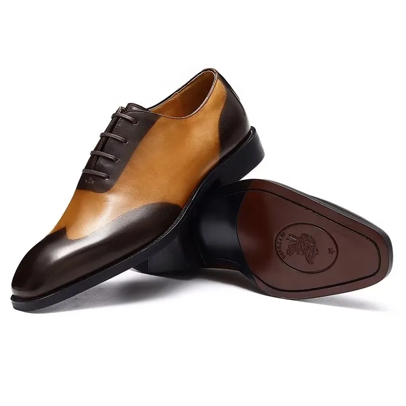 LuxeLeather Oxford Dress Shoes