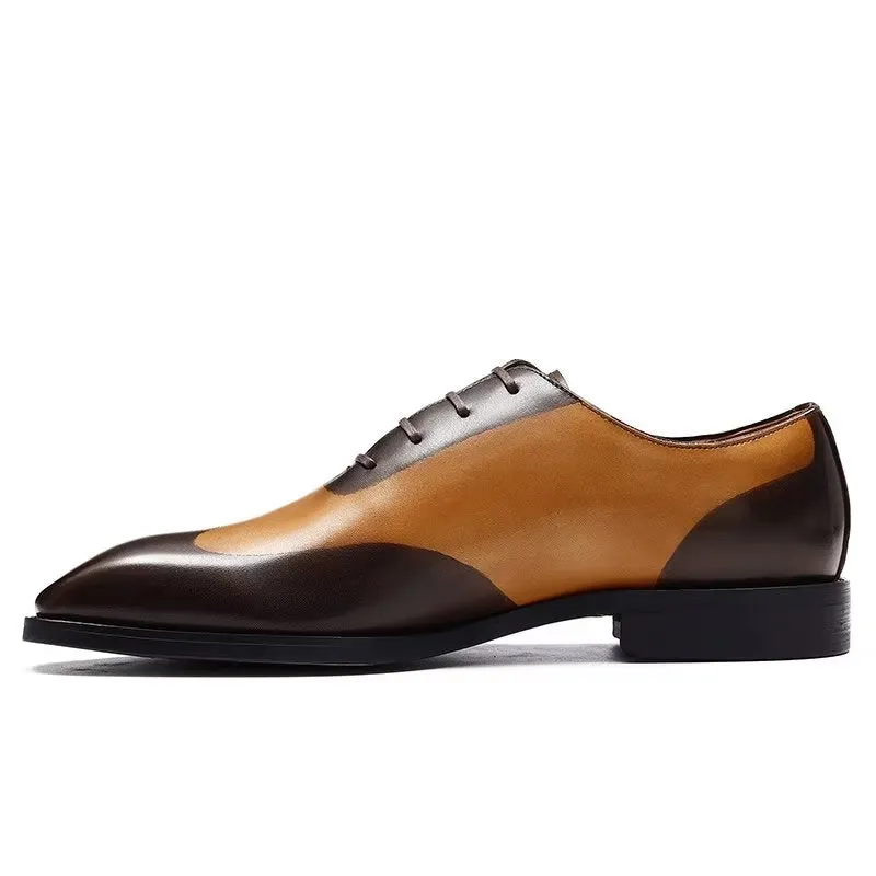 LuxeLeather Oxford Dress Shoes