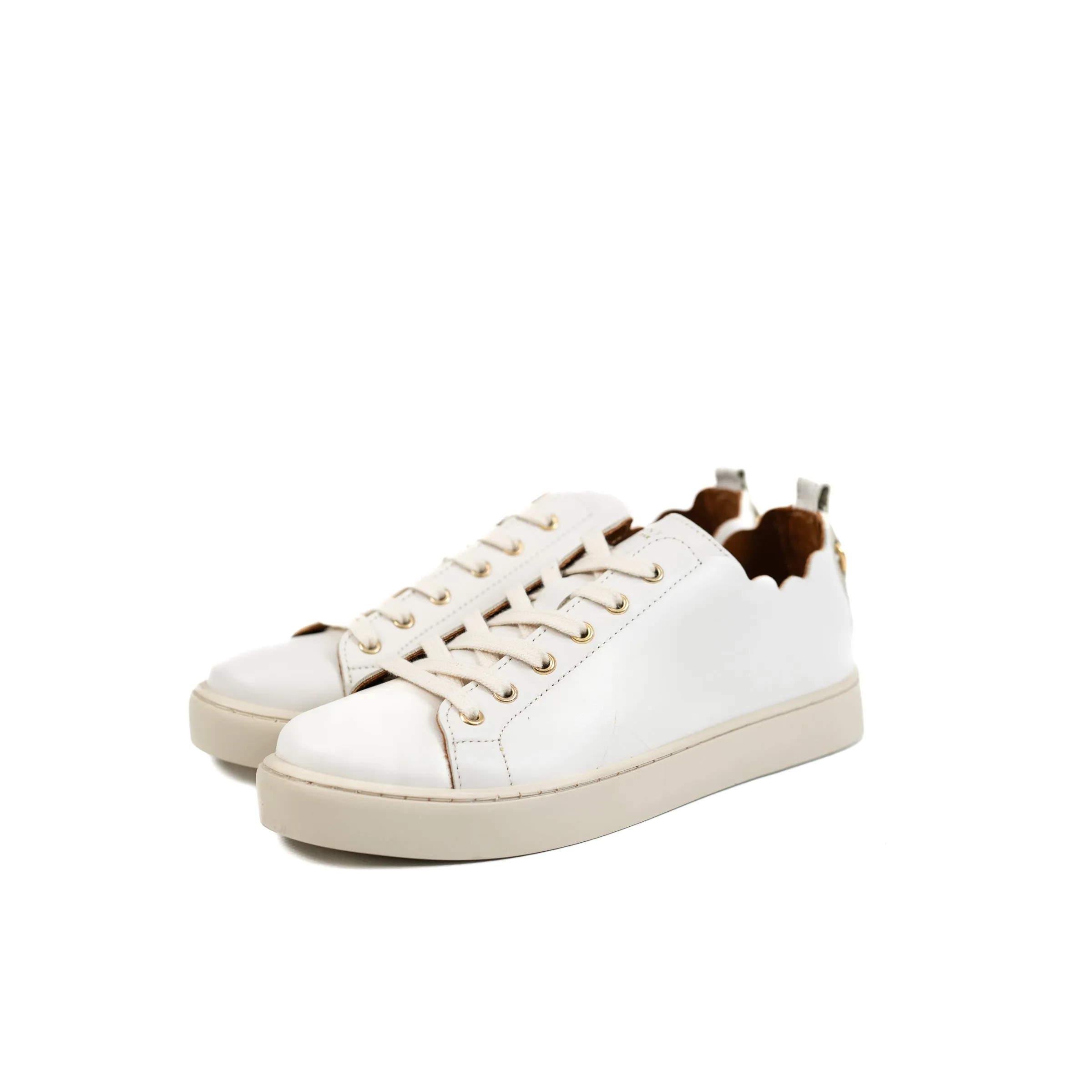 Maison Toufet Cream Trainer