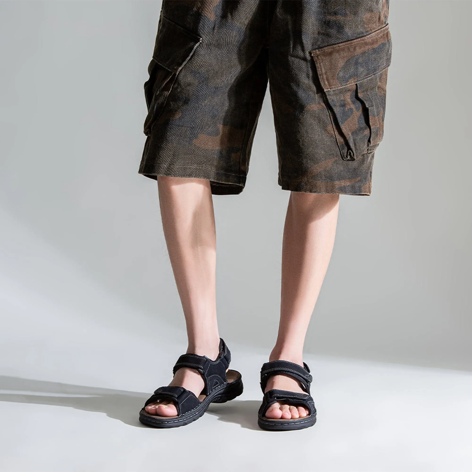 Men's Leather Outdoor Sandals | JOUSEN