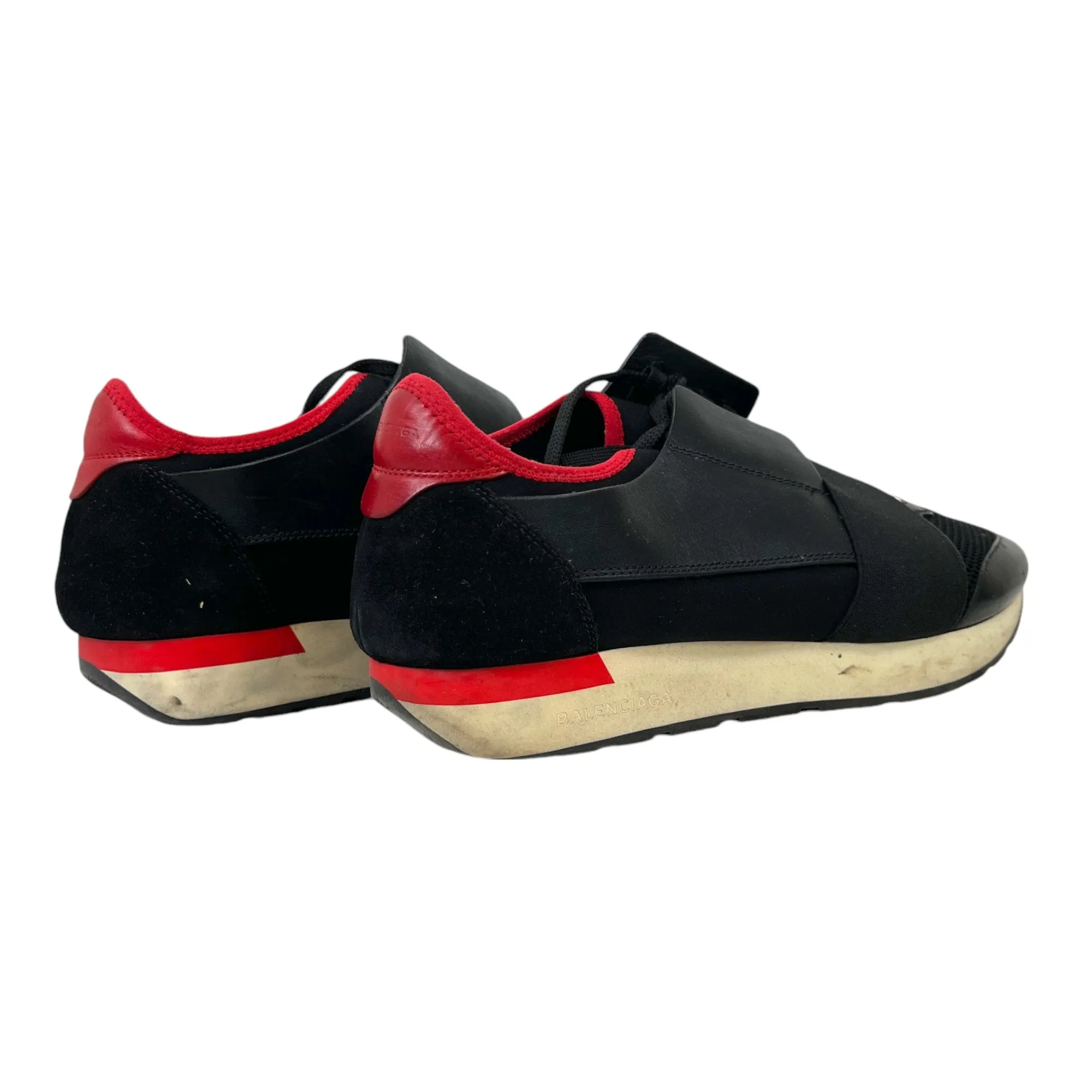 Men's Runners Low Trainers Black Size EU 41.5 / UK 7.5