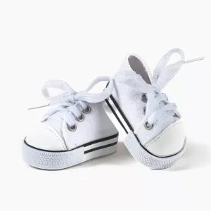 Minikane dolls shoes | White