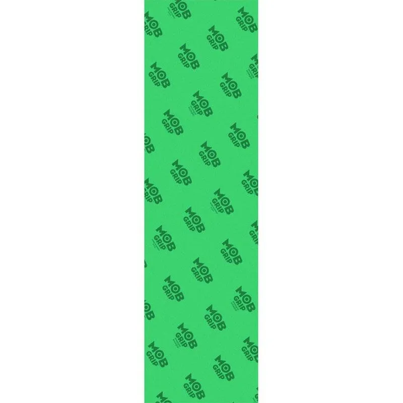 Mob Grip 9" x 33" Trans Clear Green Skateboard Grip Tape