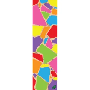 Mob Grip Color Tears Multi-Color Clear Skateboard Grip Tape