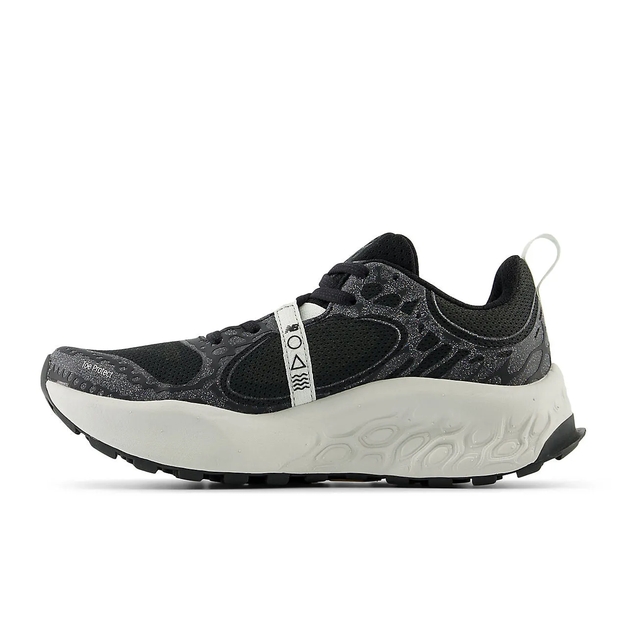 New Balance Fresh Foam X Hierro v8 (Womens) - Black with sea salt and grey matter