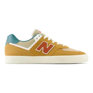 New Balance Numeric 574 Vulc Skateboard Shoe - Wheat/Vintage Teal