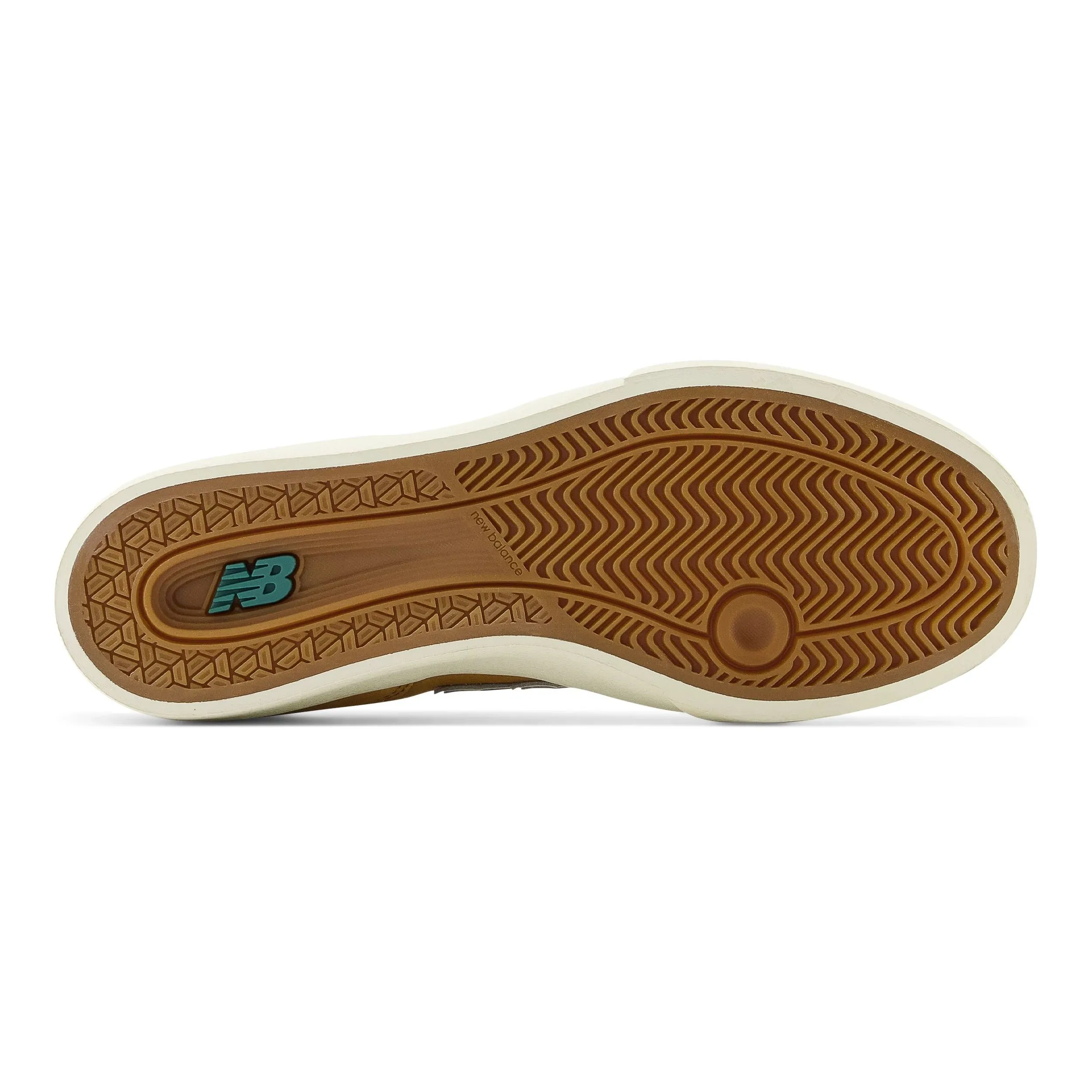 New Balance Numeric 574 Vulc Skateboard Shoe - Wheat/Vintage Teal