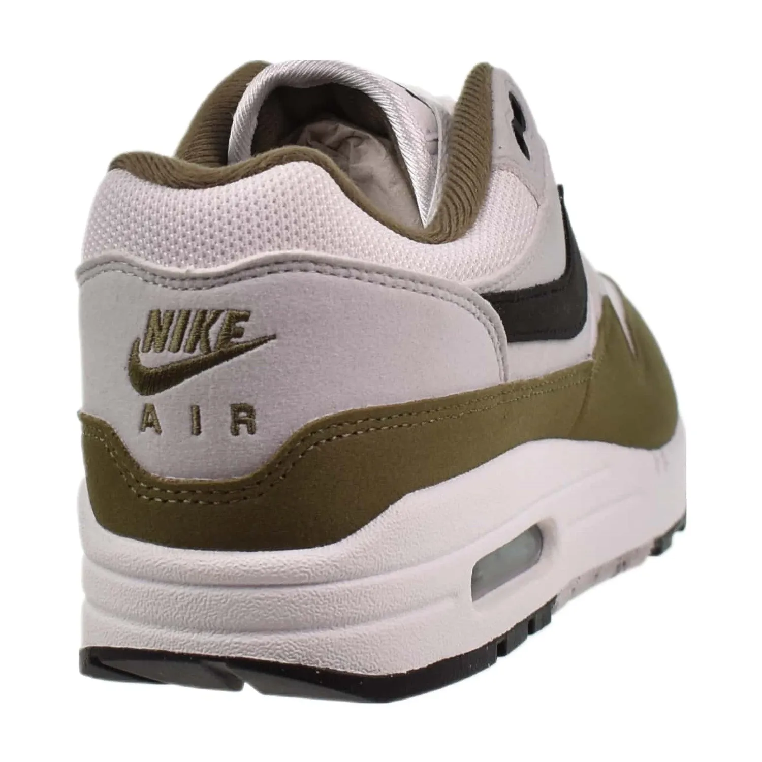 Nike Air Max 1 Men's Shoes White-Pure Platinum-Medium Olive