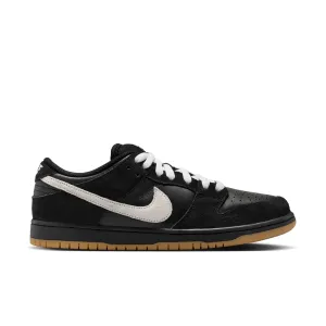 Nike SB - Dunk Low Pro GR Shoes - Black / White - Black - Gum Light Brown