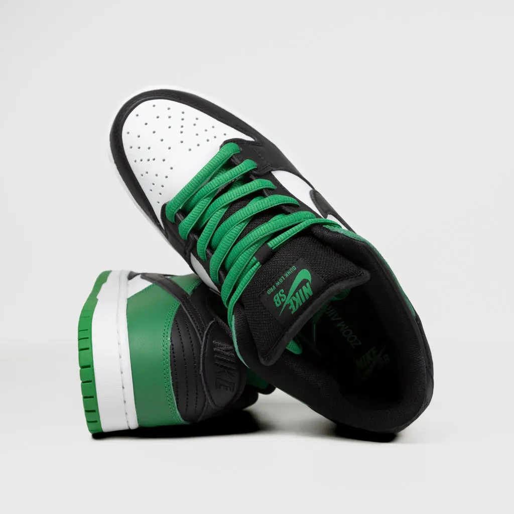 Nike SB - Dunk Low Pro Shoes - Classic Green / Black - White