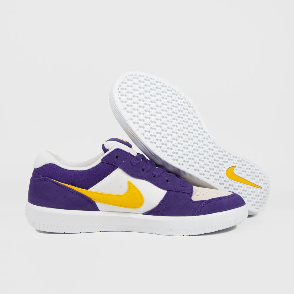 Nike SB - Force 58 Shoes - Court Purple / Amarillo / White