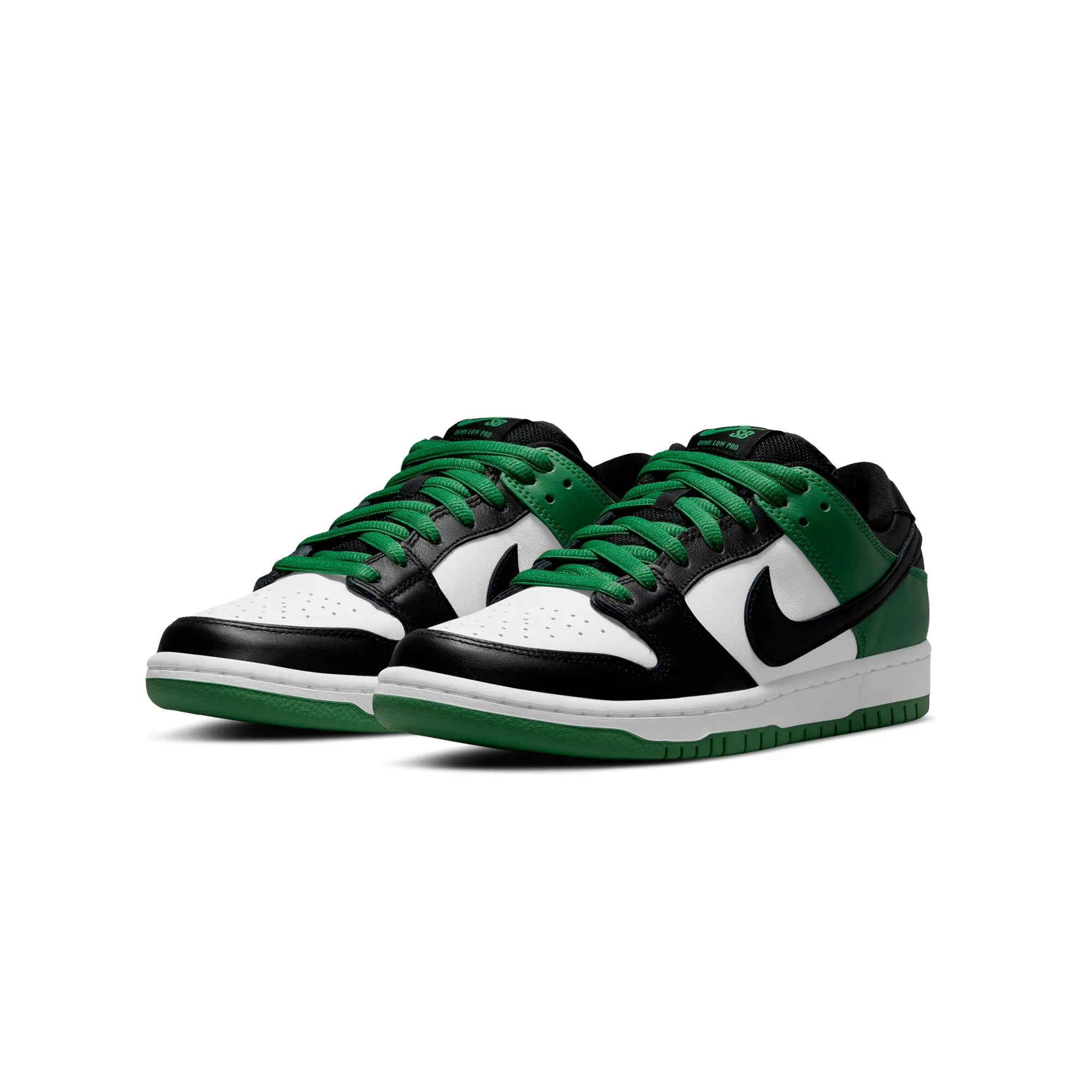 Nike SB Mens Dunk Low Pro Classic Green Shoes