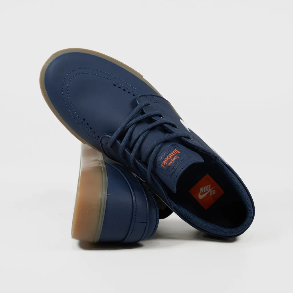 Nike SB - 'Orange Label' Stefan Janoski OG  Shoes - Navy / White - Navy - Gum