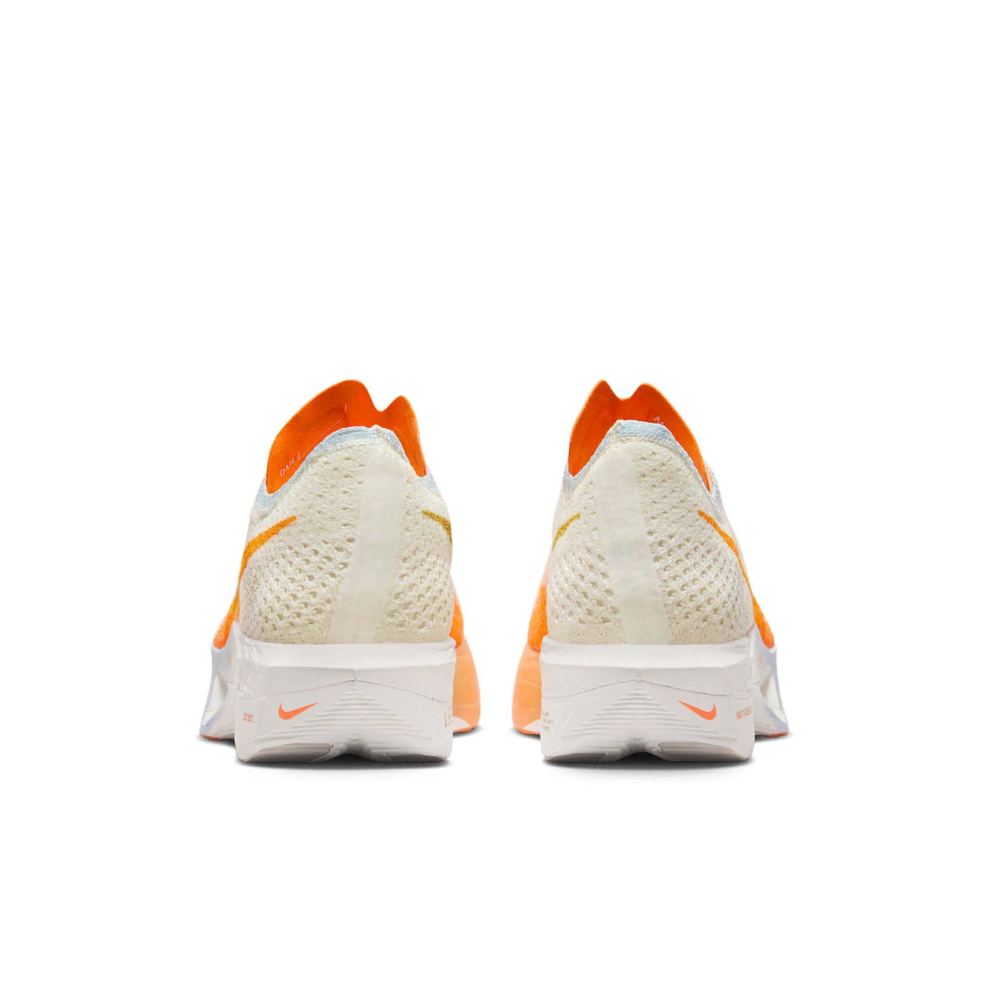 Nike Women's Vaporfly 3 Road Racing Shoes - Coconut Milk/Bright Mandarin-Sail