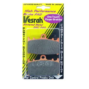 NYA !VD9058JL Sintered Metal Disc Pads (Front Freeride/SX85 14-20) Vesrah