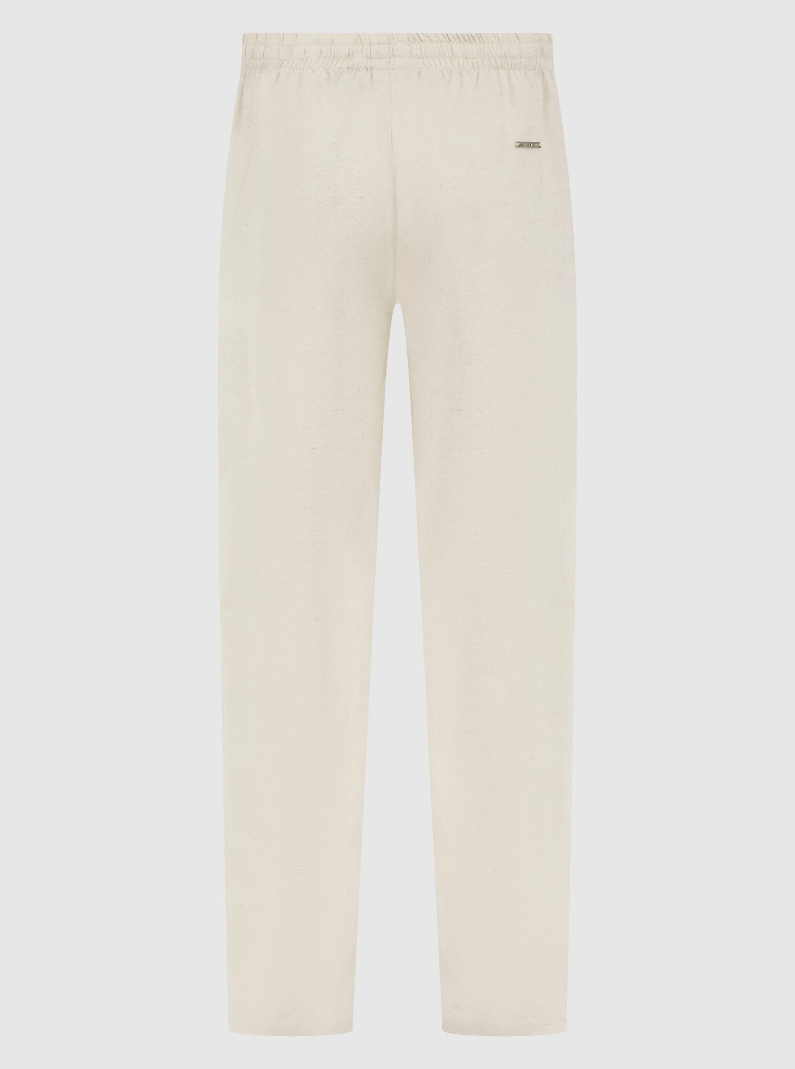 Oatmeal Linen Trouser