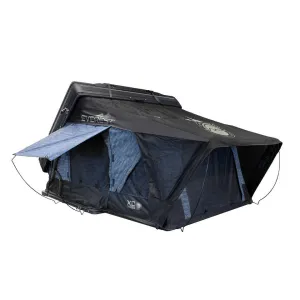 Overland Vehicle Systems XD Everest Cantilever Aluminum Roof Top Tent - Grey Body & Black Rainfly