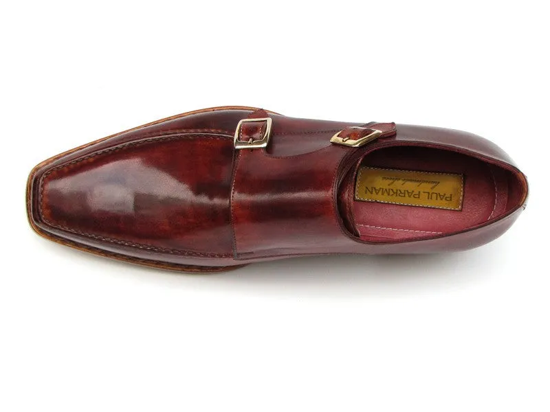 Paul Parkman Men's Double Monkstrap Goodyear Welted Shoes