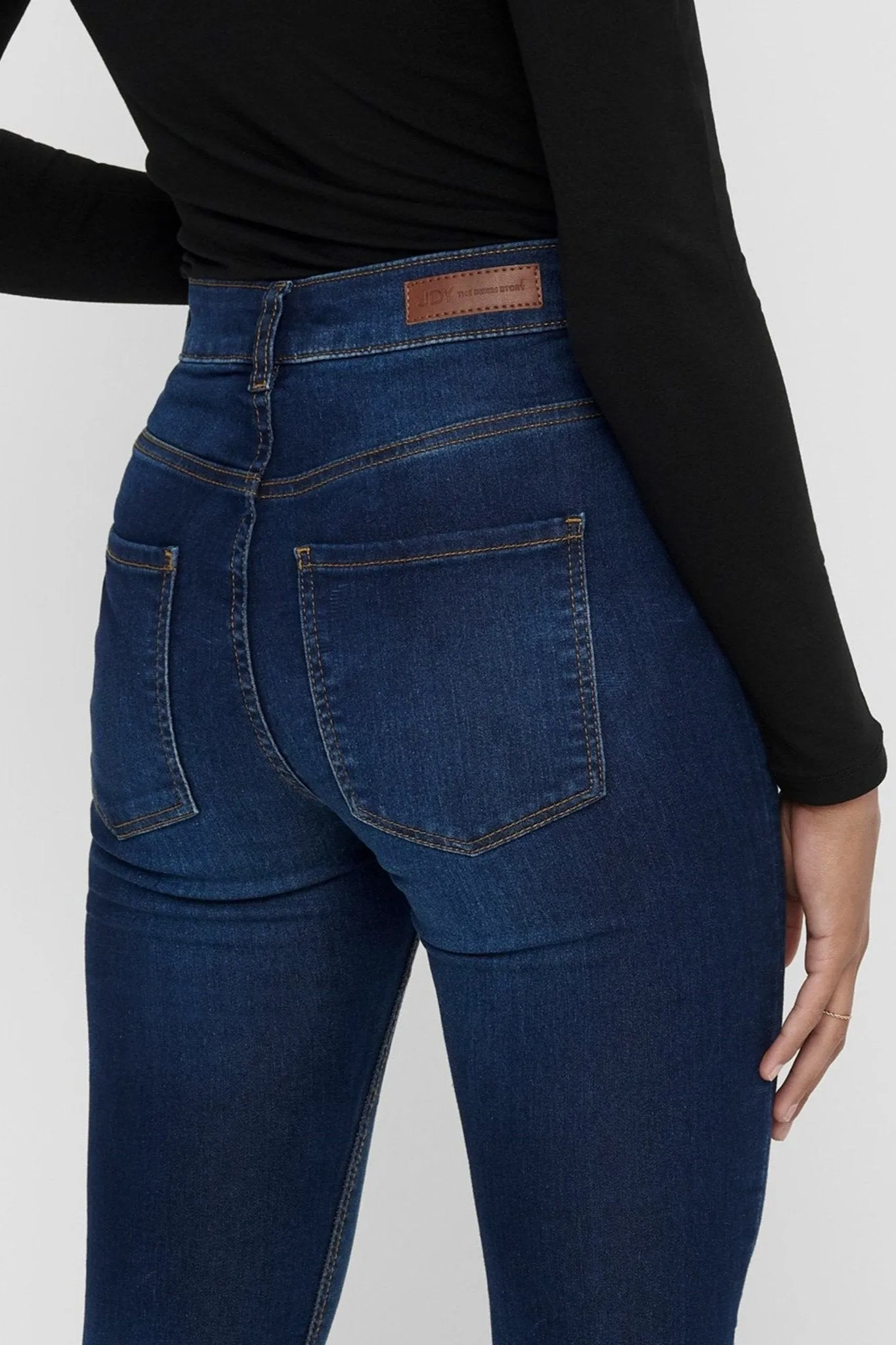 Performance Jeans - Blue denim (high-waist)