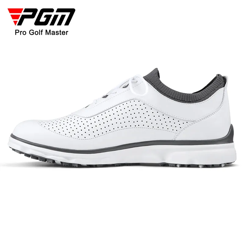 PGM XZ202 summer men golf shoe manufacturers 2022 no spikes golf shoe