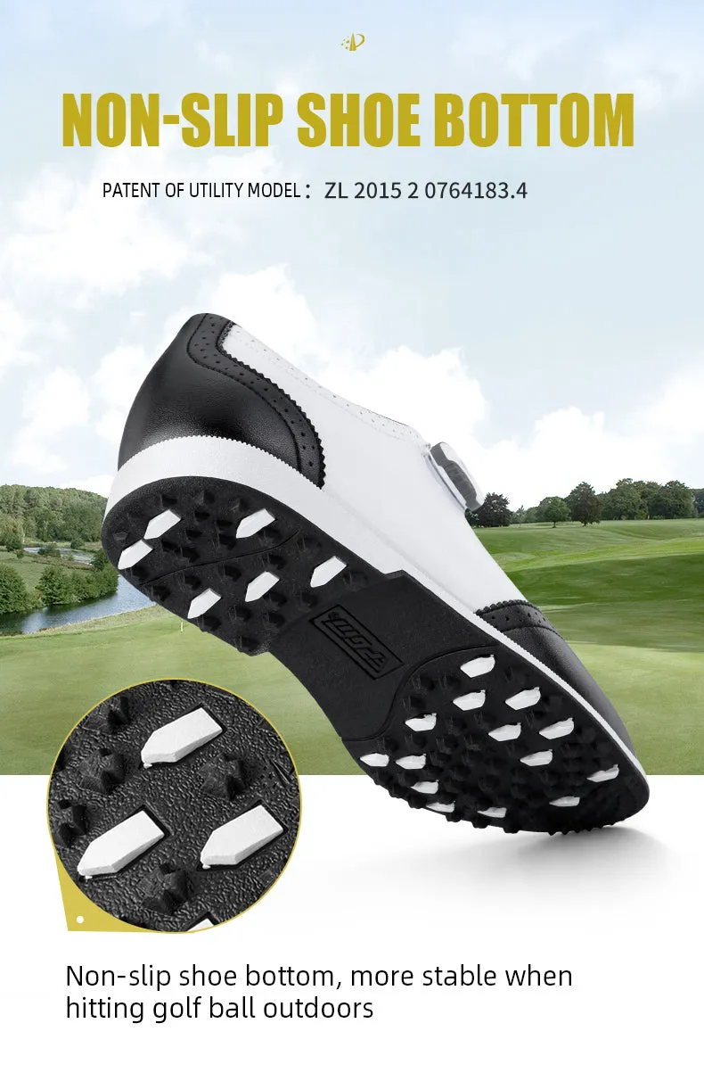 PGM XZ206 custom golf shoe men waterproof spike less golf shoes