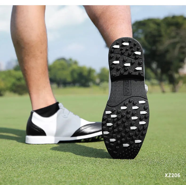 PGM XZ206 custom golf shoe men waterproof spike less golf shoes