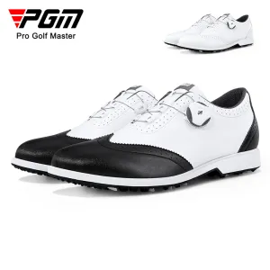 PGM XZ206 custom golf shoe men waterproof spike less golf shoes