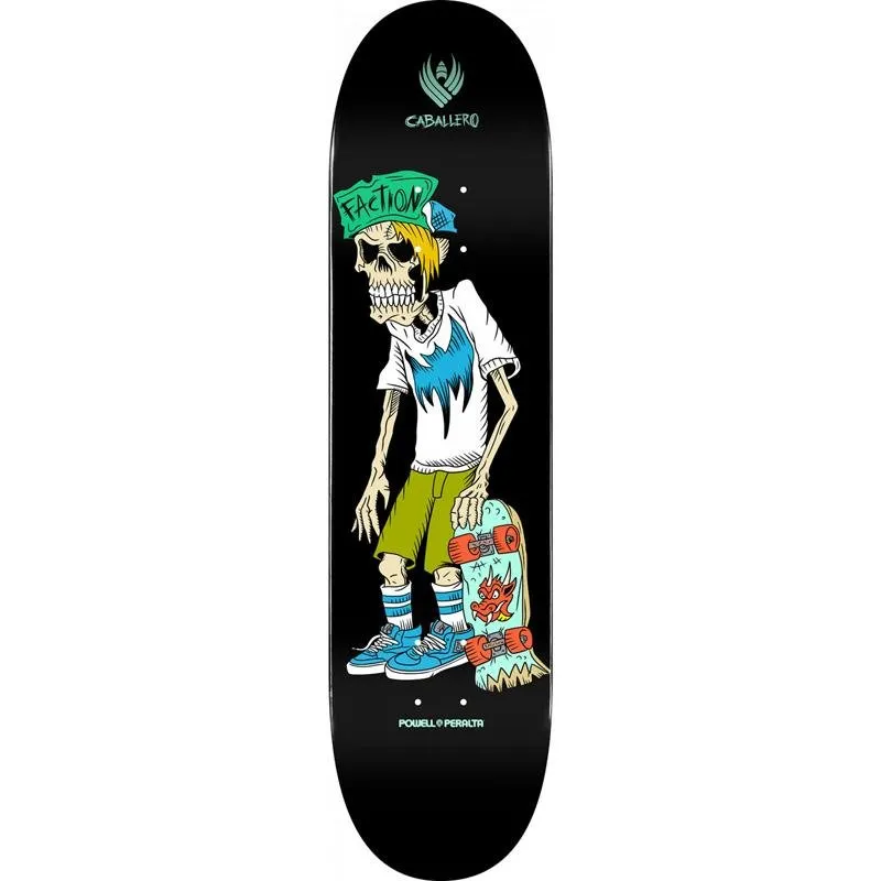 Powell Peralta 8.25” x 31.95" Pro Steve Caballero Faction Flight Skateboard Deck