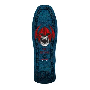 Powell Peralta 9.625" x 29.75" Welinder Nordic Skull Blue Skateboard Deck