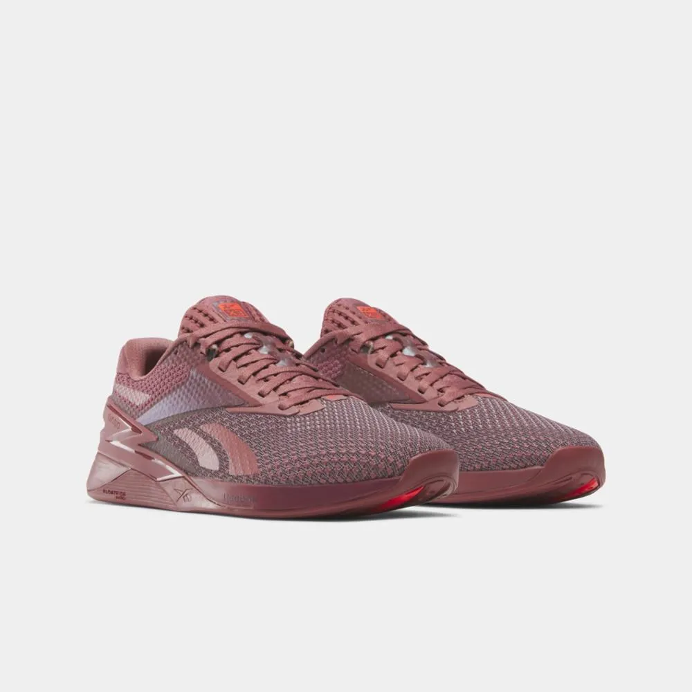 Reebok Footwear Women Nano X3 Women's Shoes SEDONA ROSE /CLASSIC MAROON