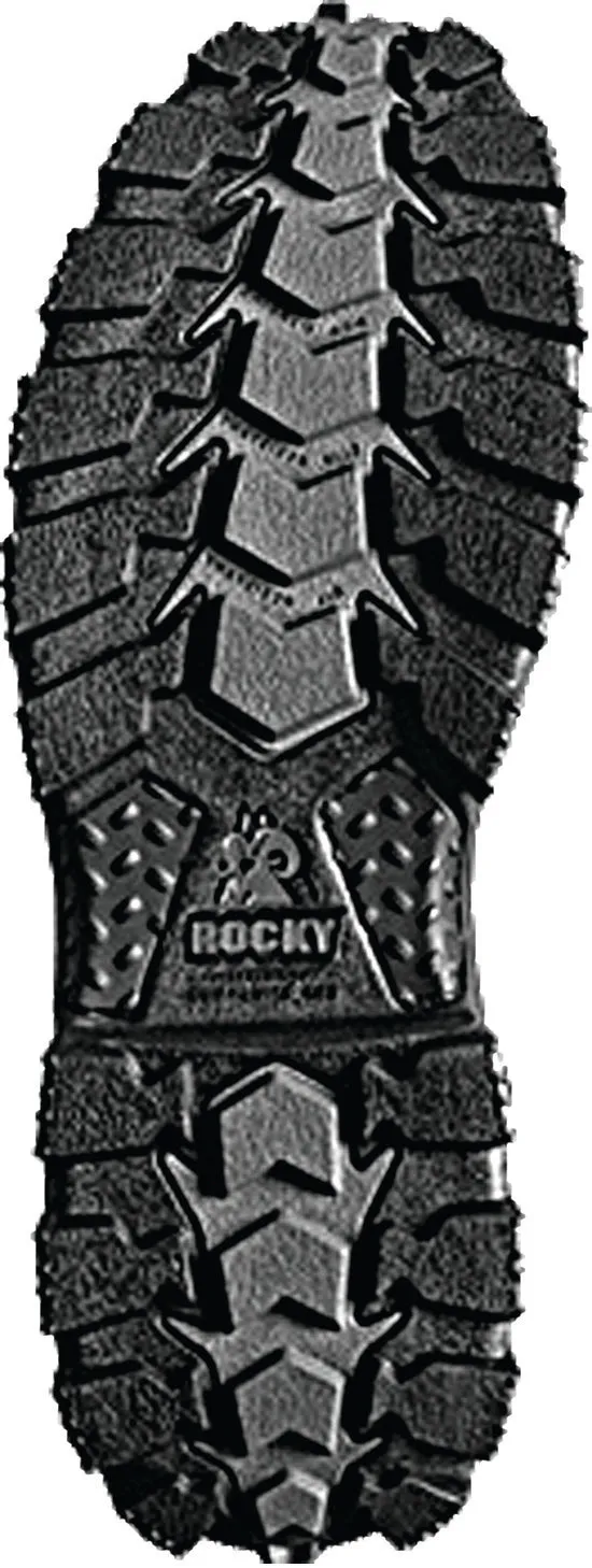 Rocky AlphaForce Zipper 8" Water-Resistant Duty Boots