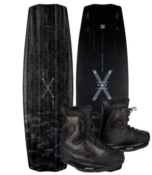 Ronix One Time Bomb Wakeboard Package with One Carbitex Boots (2022)